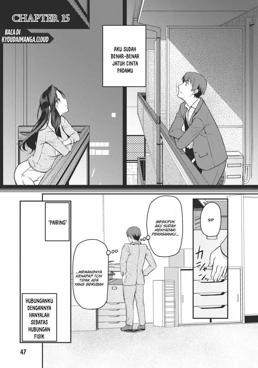 Baca Manga Shigoto Kaeri, Dokushin no Bijin Doushi ni Tanomarete Chapter 15 Gambar 2