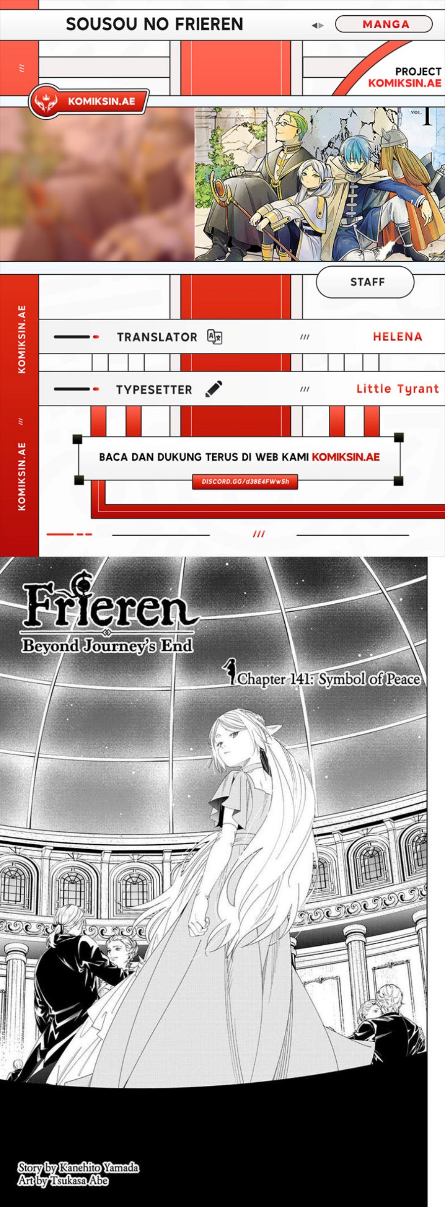 Komik Sousou no Frieren - Chapter 141