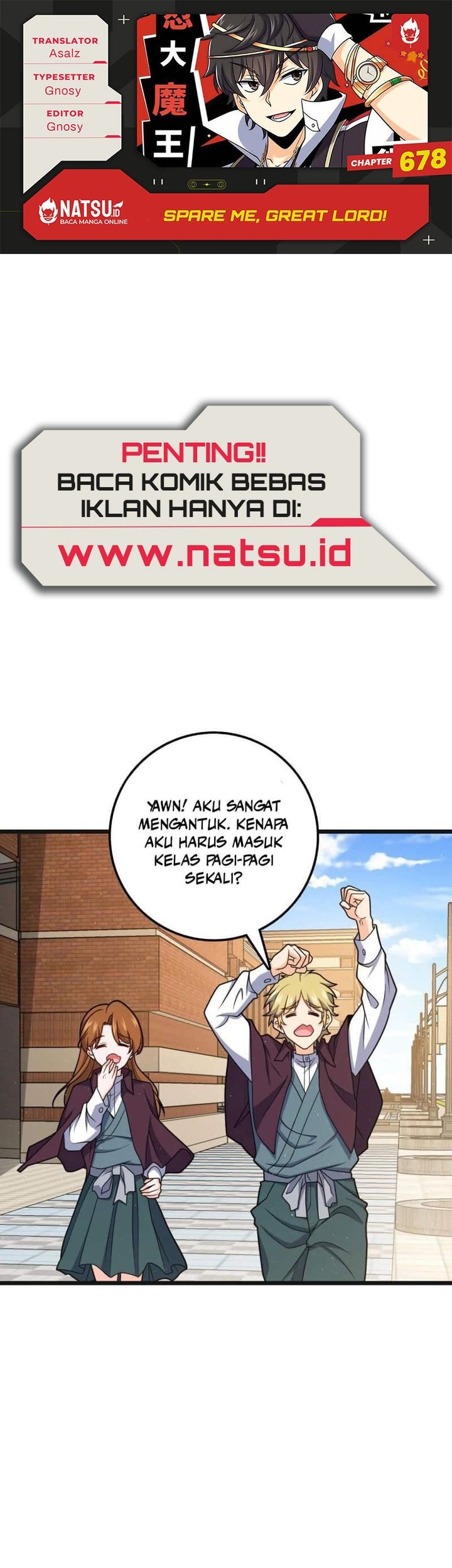 Komik Spare Me, Great Lord! - Chapter 688