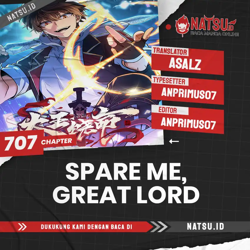 Baca Komik Spare Me, Great Lord! Chapter 707 Gambar 1