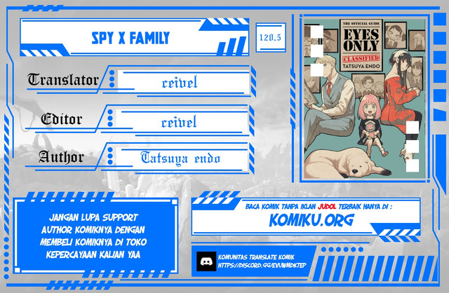 Komik Spy X Family - Chapter 120.5