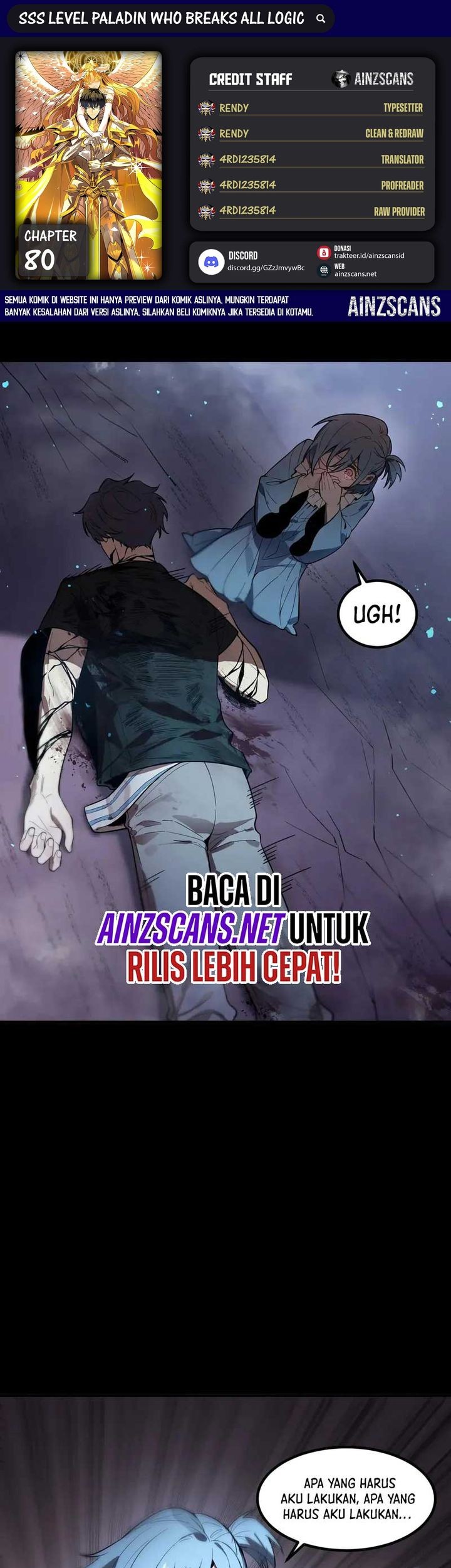 Komik SSS-level Paladin Who Breaks All Logic - Chapter 80
