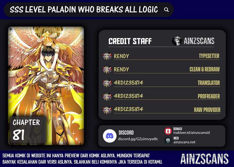 Komik SSS-level Paladin Who Breaks All Logic - Chapter 81