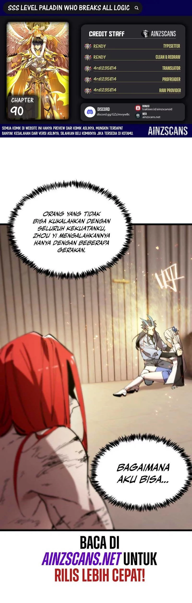 Baca Komik SSS-level Paladin Who Breaks All Logic Chapter 90 Gambar 1