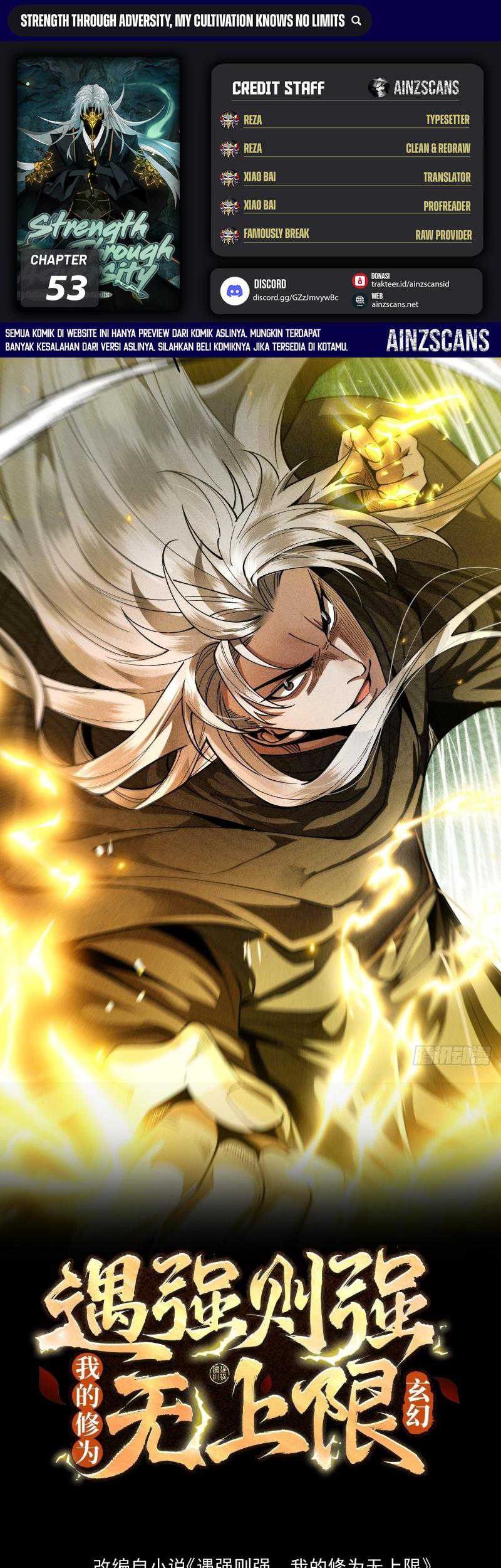 Komik Strength Through Adversity, My Cultivation Knows No Limits - Chapter 53
