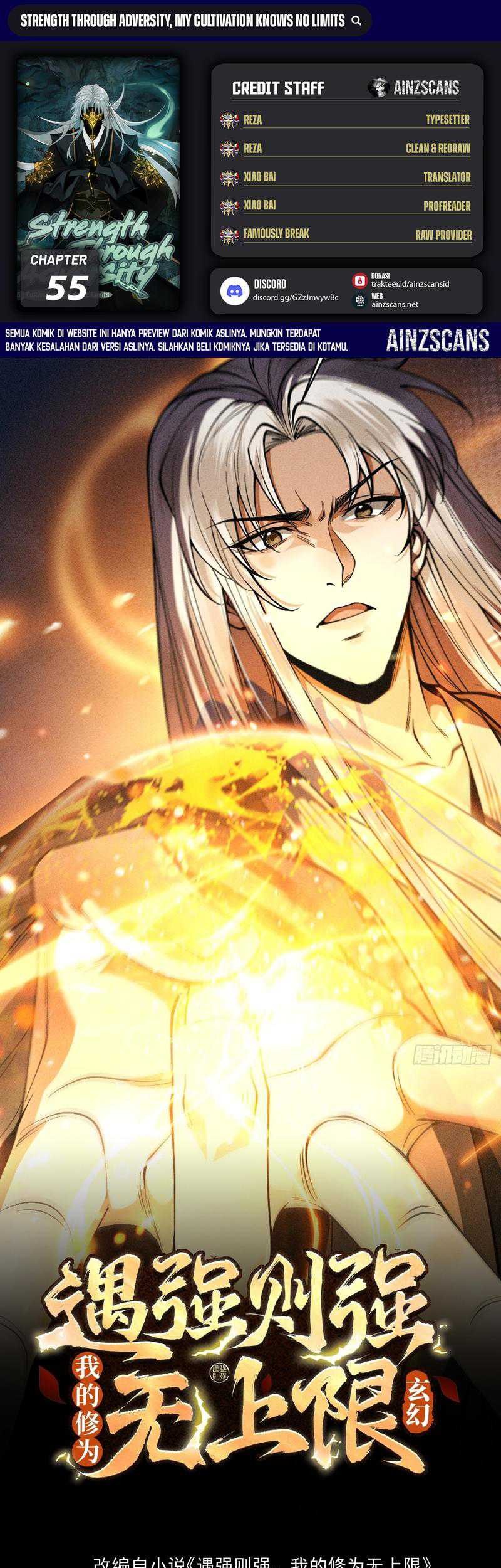 Komik Strength Through Adversity, My Cultivation Knows No Limits - Chapter 55