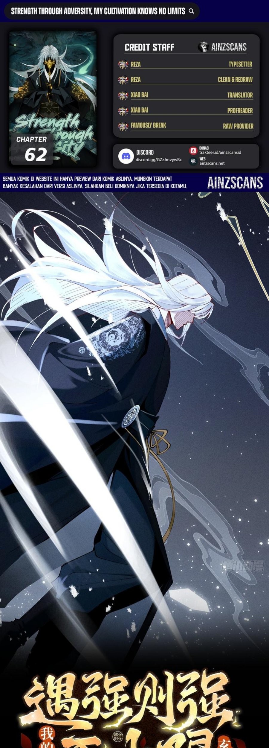 Komik Strength Through Adversity, My Cultivation Knows No Limits - Chapter 62