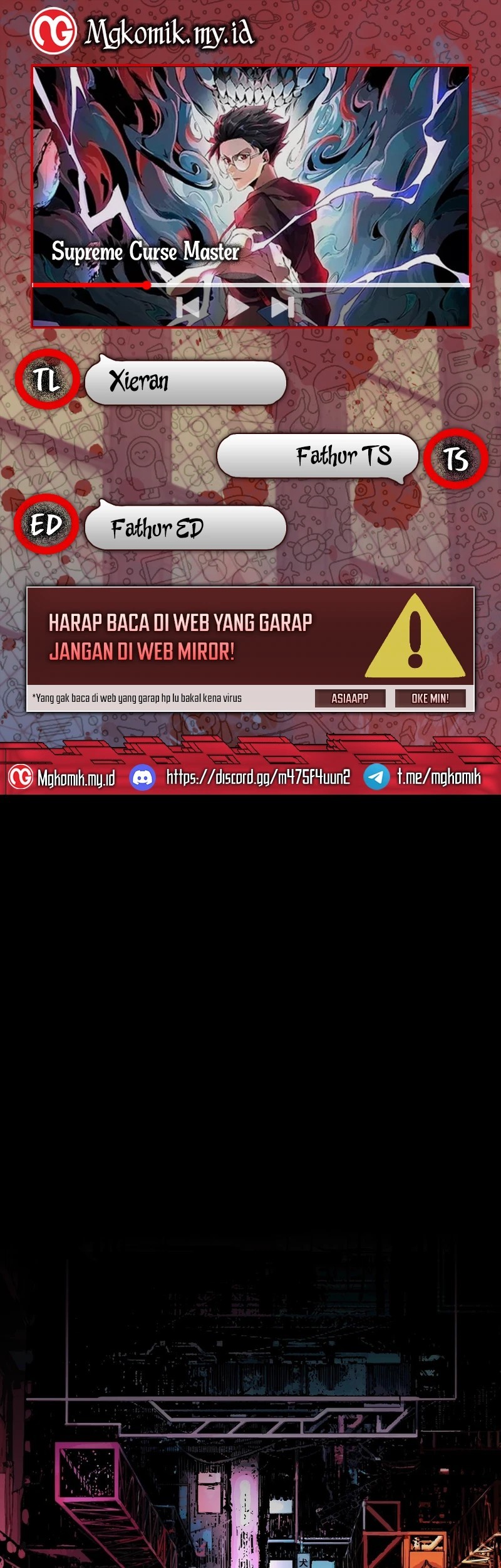 Komik Supreme Curse Master - Chapter 1