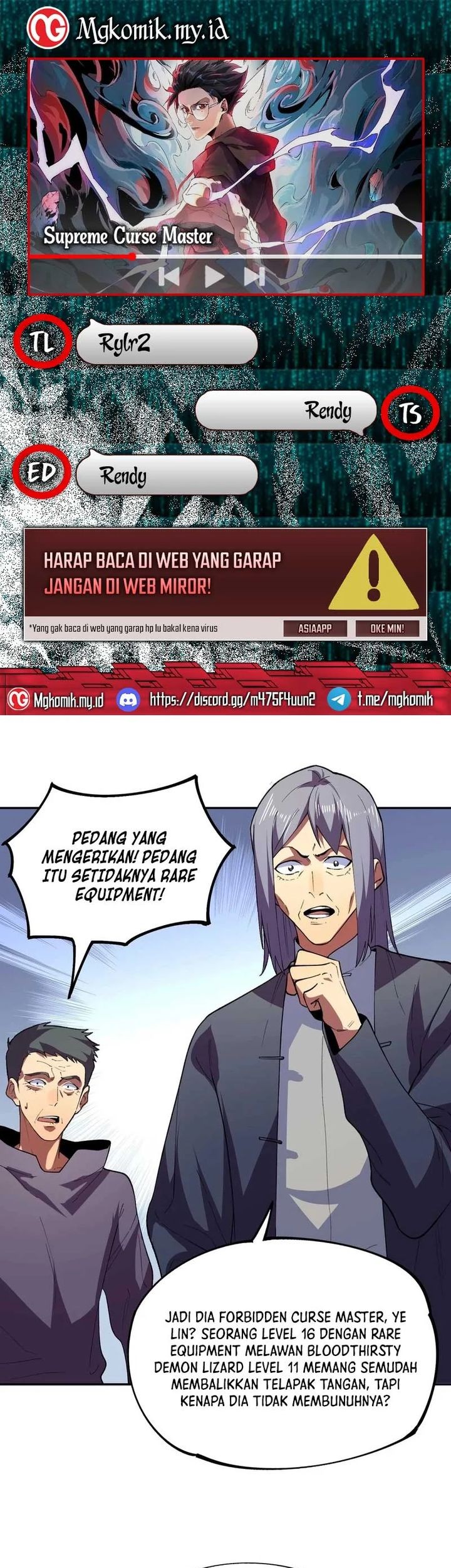 Komik Supreme Curse Master - Chapter 13