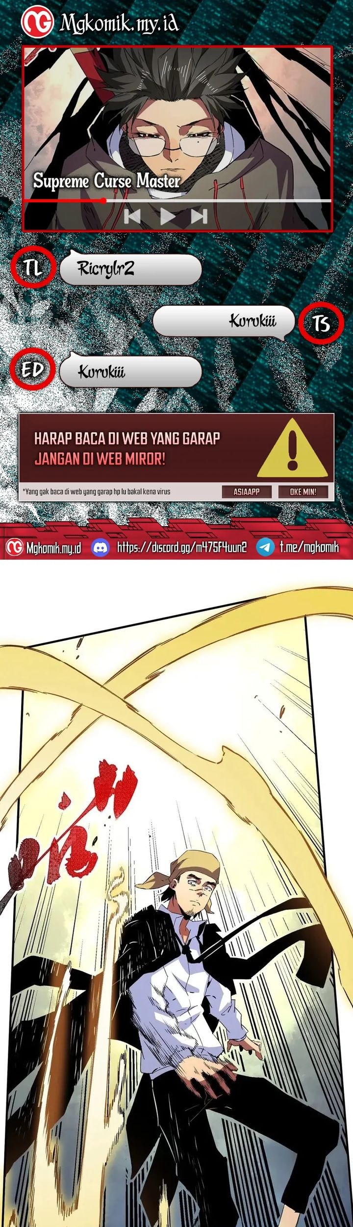 Komik Supreme Curse Master - Chapter 14