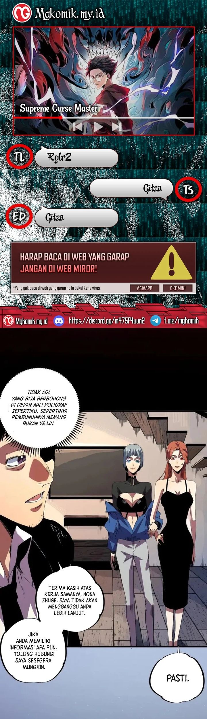 Komik Supreme Curse Master - Chapter 8