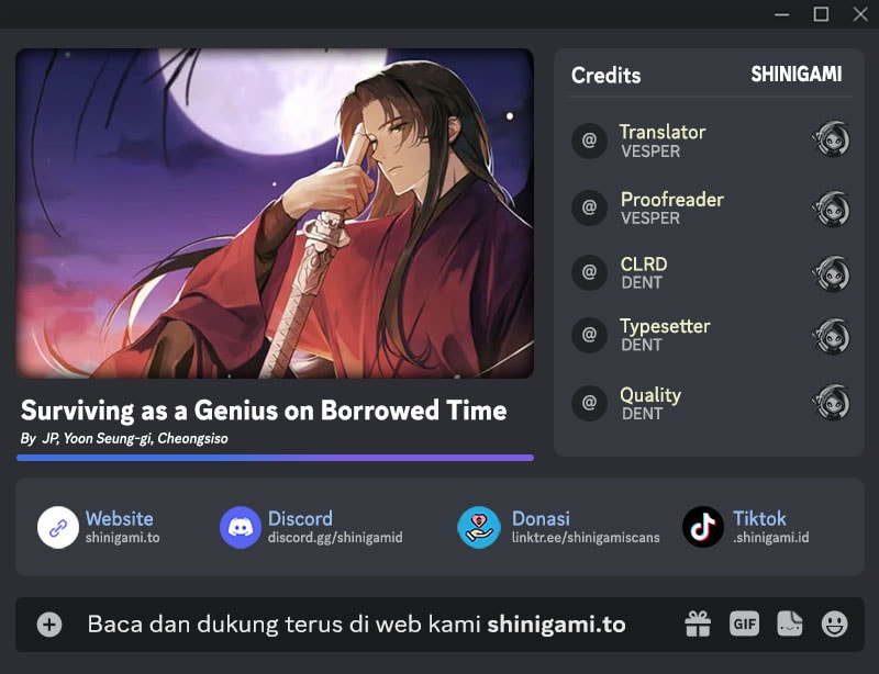 Komik Surviving as a Genius on Borrowed Time - Chapter 48