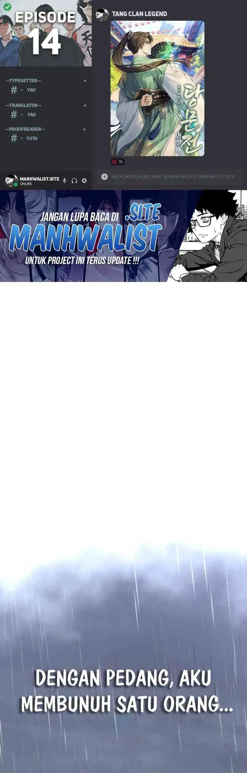 Komik Tang Clan Legend - Chapter 14