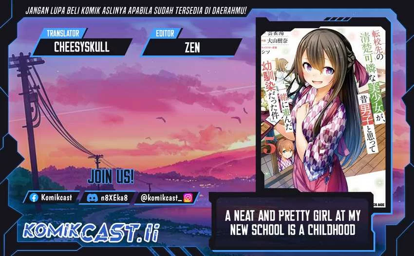 Baca Komik Tenkou-saki no Seiso Karen na Bishoujo ga, Mukashi Danshi to Omotte Issho ni Asonda Osananajimi datta Ken Chapter 25 Gambar 1