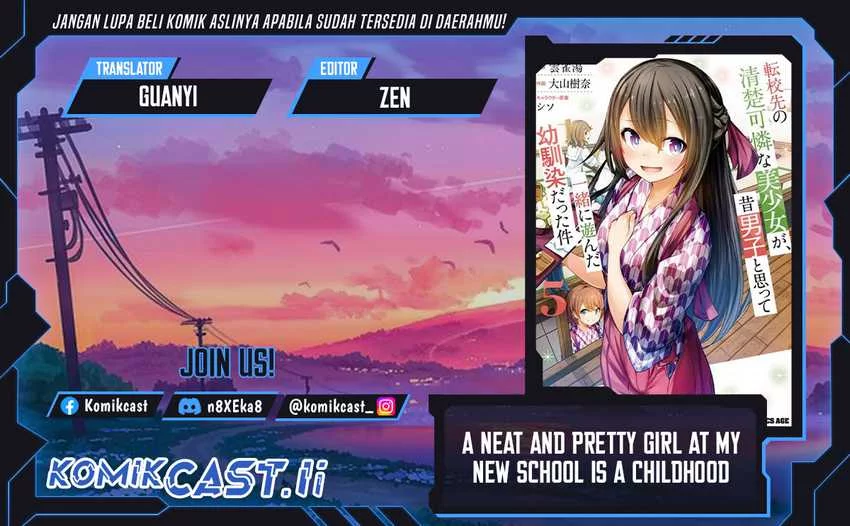 Baca Komik Tenkou-saki no Seiso Karen na Bishoujo ga, Mukashi Danshi to Omotte Issho ni Asonda Osananajimi datta Ken Chapter 26 Gambar 1