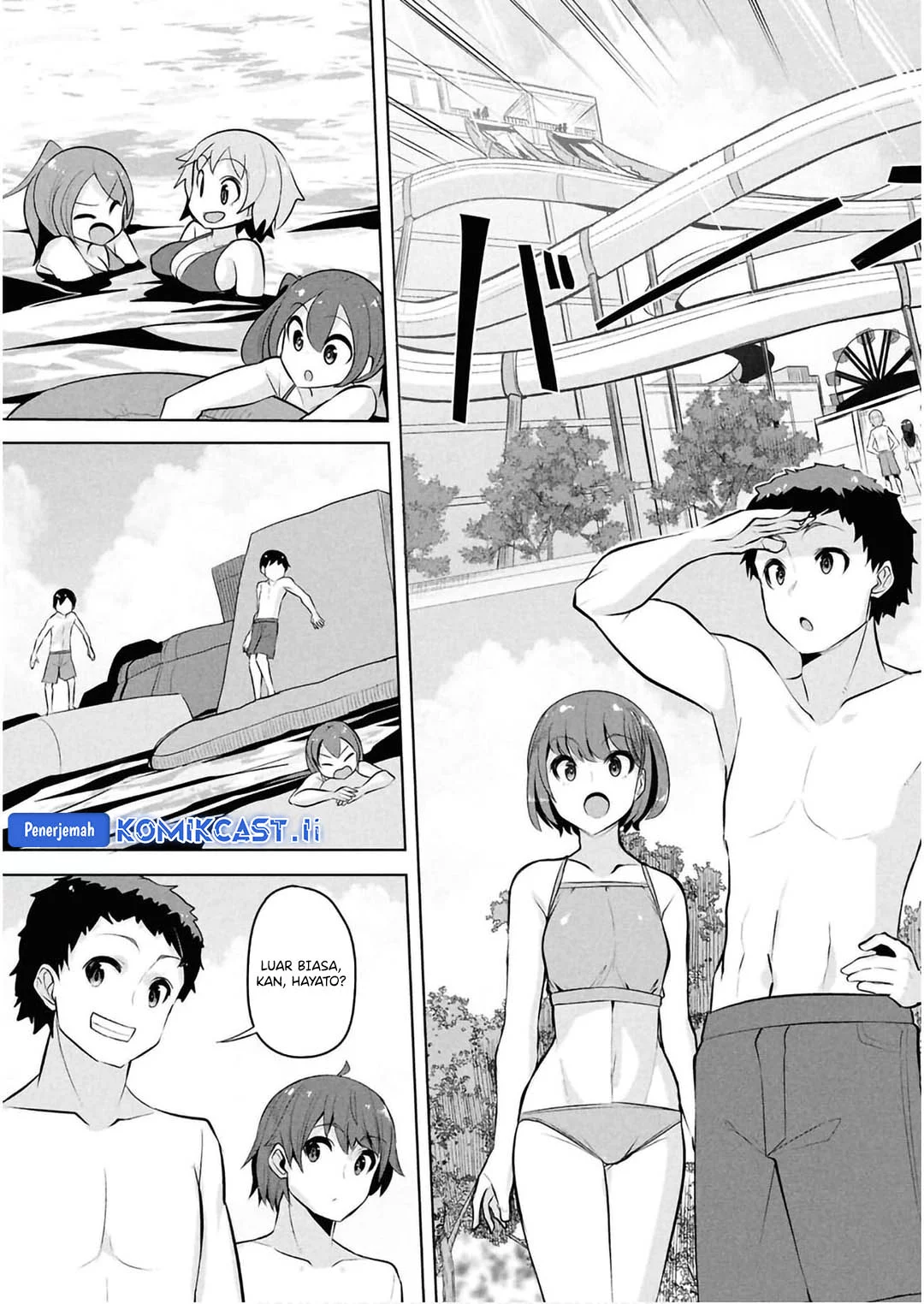 Tenkou-saki no Seiso Karen na Bishoujo ga, Mukashi Danshi to Omotte Issho ni Asonda Osananajimi datta Ken Chapter 29 Gambar 4