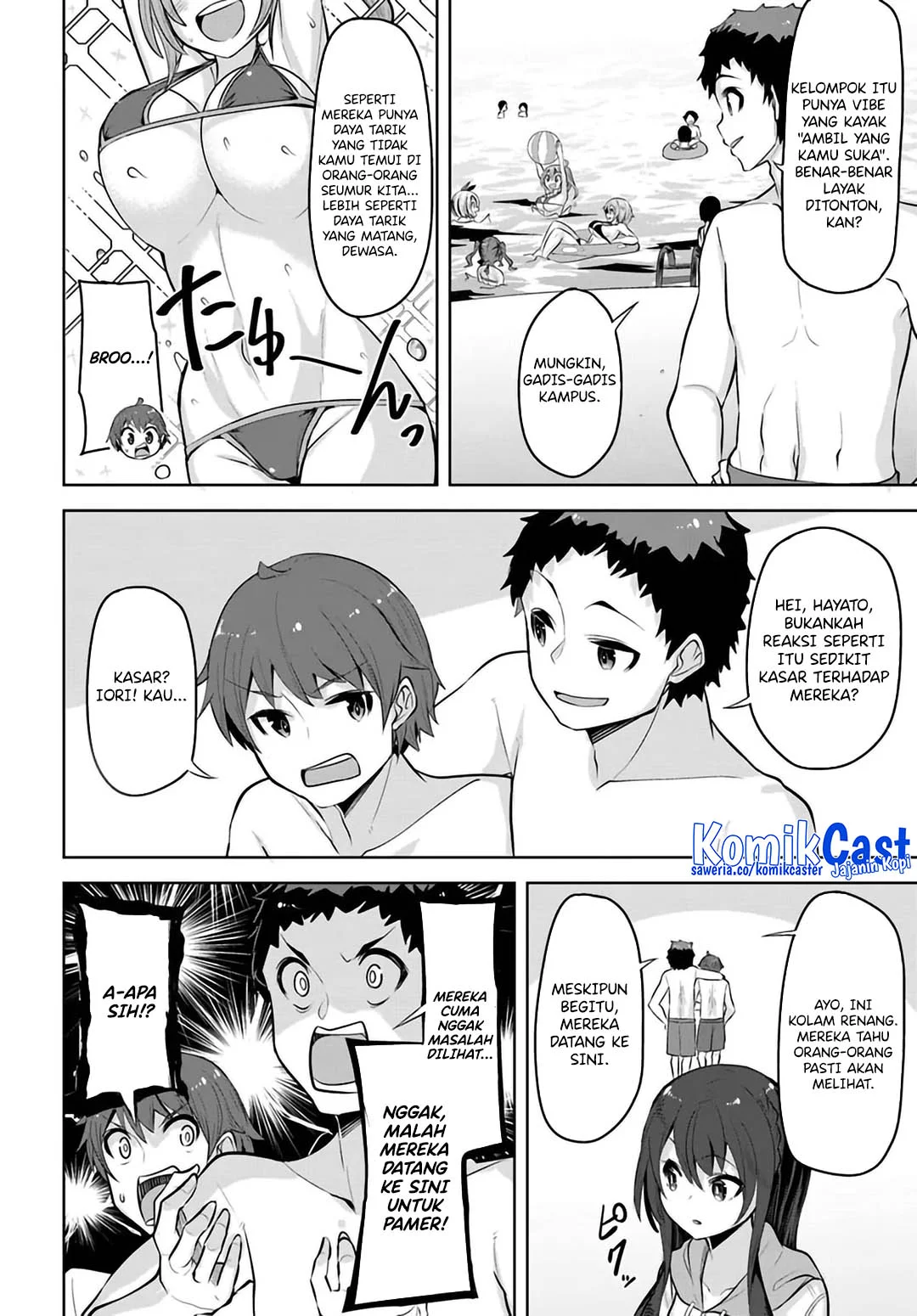 Tenkou-saki no Seiso Karen na Bishoujo ga, Mukashi Danshi to Omotte Issho ni Asonda Osananajimi datta Ken Chapter 29 Gambar 5