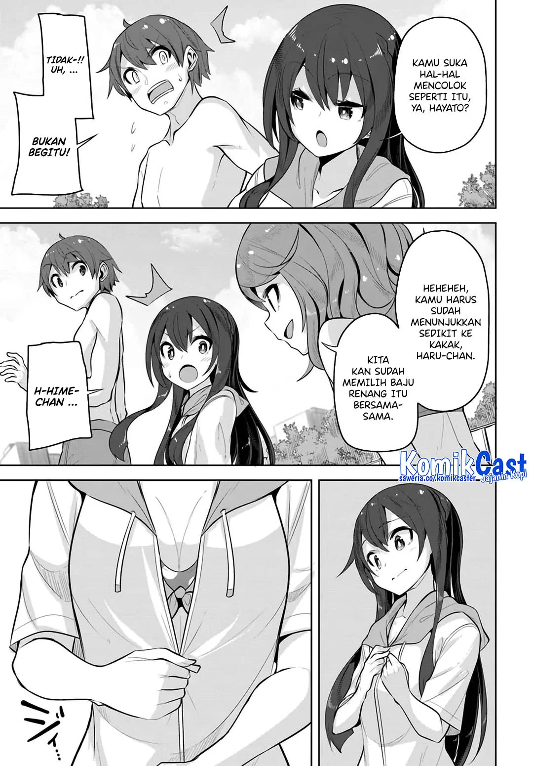 Tenkou-saki no Seiso Karen na Bishoujo ga, Mukashi Danshi to Omotte Issho ni Asonda Osananajimi datta Ken Chapter 29 Gambar 8