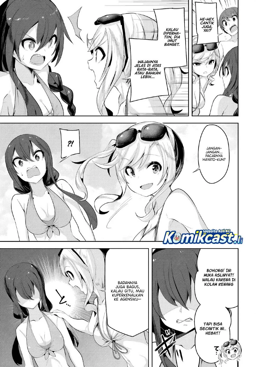 Tenkou-saki no Seiso Karen na Bishoujo ga, Mukashi Danshi to Omotte Issho ni Asonda Osananajimi datta Ken Chapter 31 Gambar 3