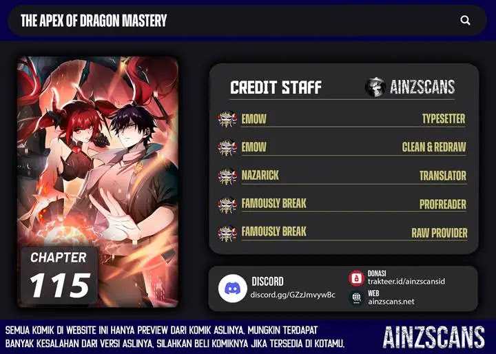 Komik The Apex of Dragon Mastery - Chapter 115