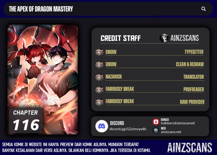 Komik The Apex of Dragon Mastery - Chapter 116