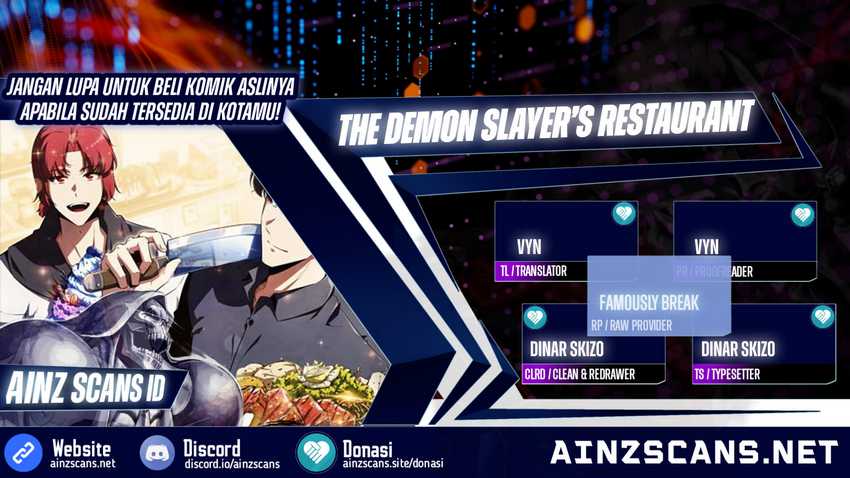 Komik The Demon Slayer’s Restaurant - Chapter 2