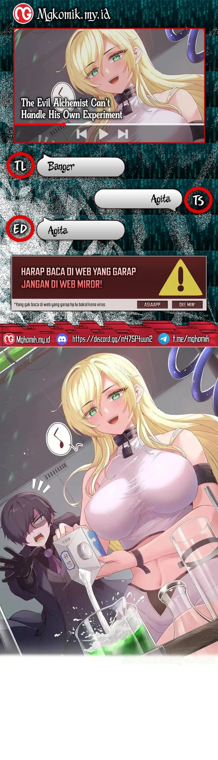 Komik The Evil Alchemist Can’t Handle His Own Experiment - Chapter 14