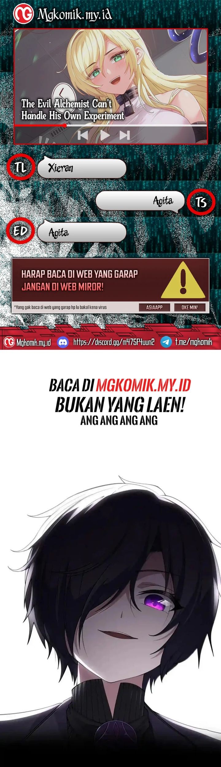 Komik The Evil Alchemist Can’t Handle His Own Experiment - Chapter 22