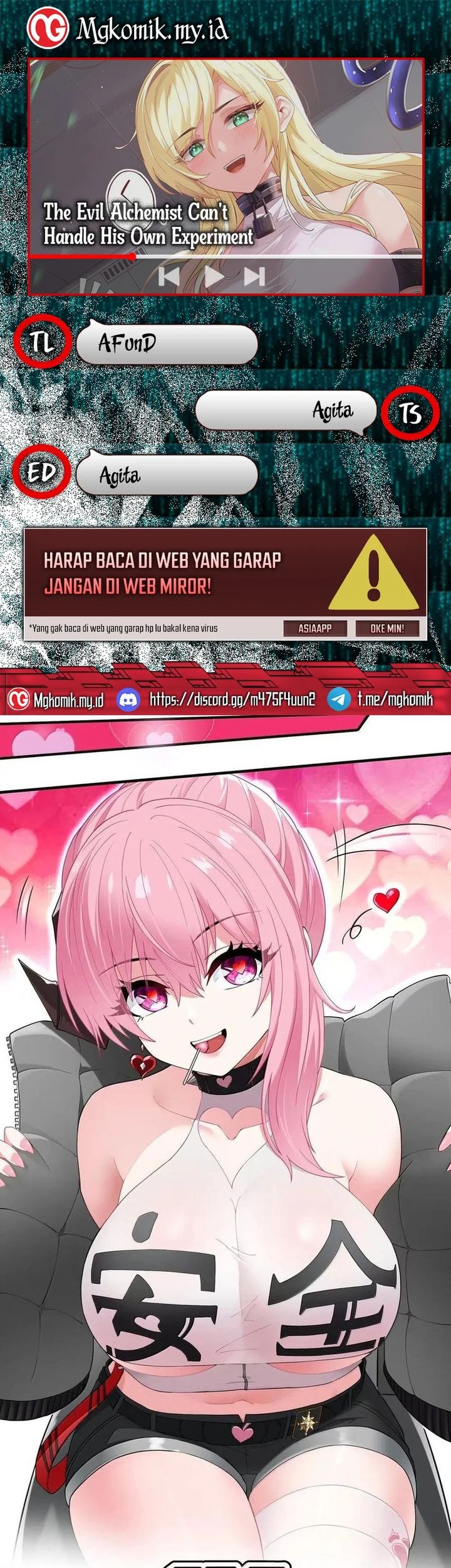 Komik The Evil Alchemist Can’t Handle His Own Experiment - Chapter 26