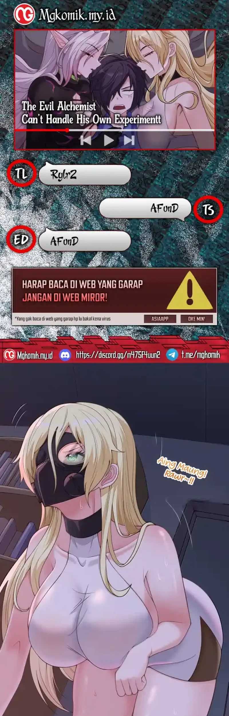 Komik The Evil Alchemist Can’t Handle His Own Experiment - Chapter 37