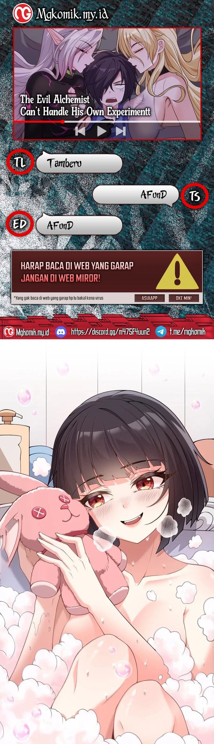 Komik The Evil Alchemist Can’t Handle His Own Experiment - Chapter 40