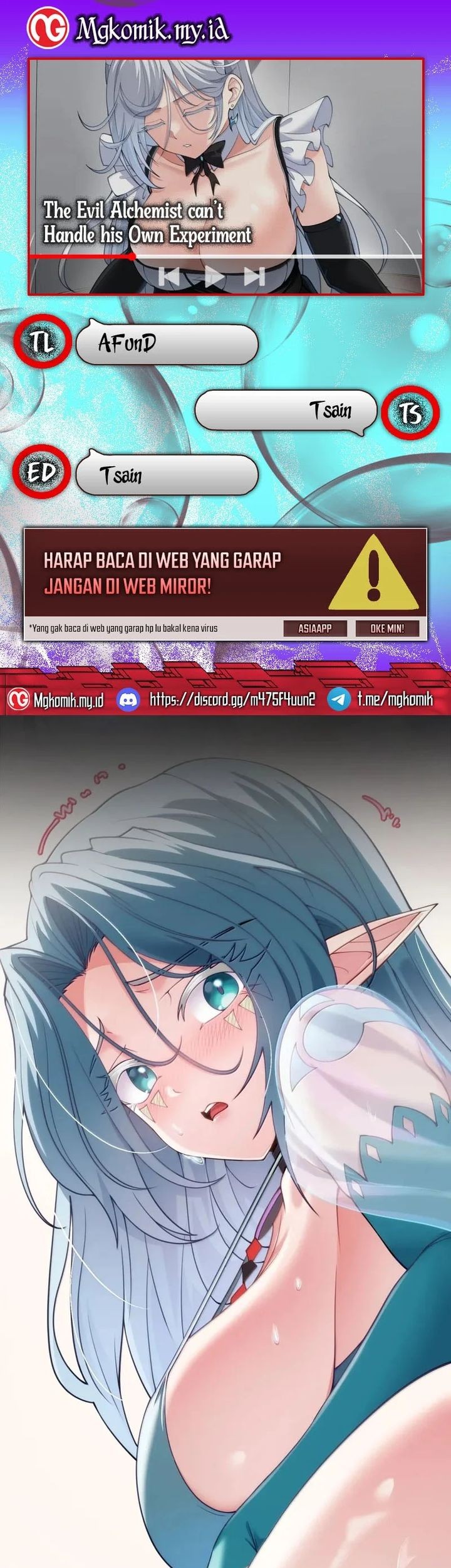 Komik The Evil Alchemist Can’t Handle His Own Experiment - Chapter 42