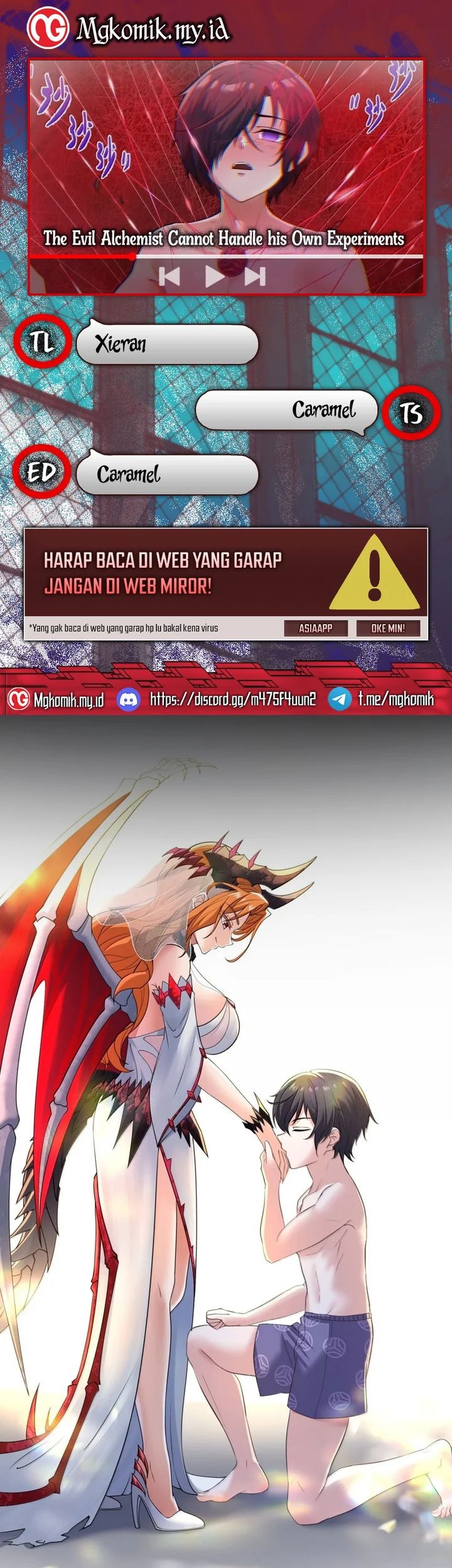 Komik The Evil Alchemist Can’t Handle His Own Experiment - Chapter 45