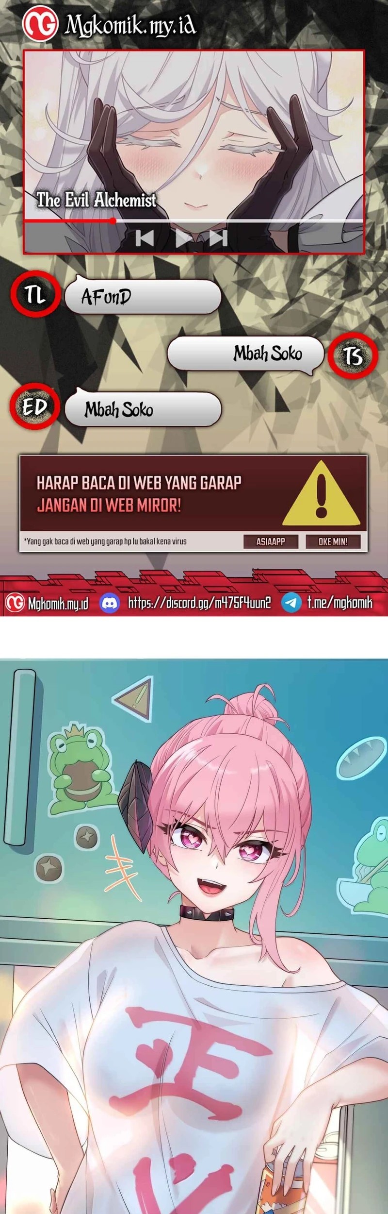 Komik The Evil Alchemist Can’t Handle His Own Experiment - Chapter 49
