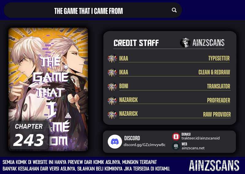 Komik The Game That I Came From - Chapter 243