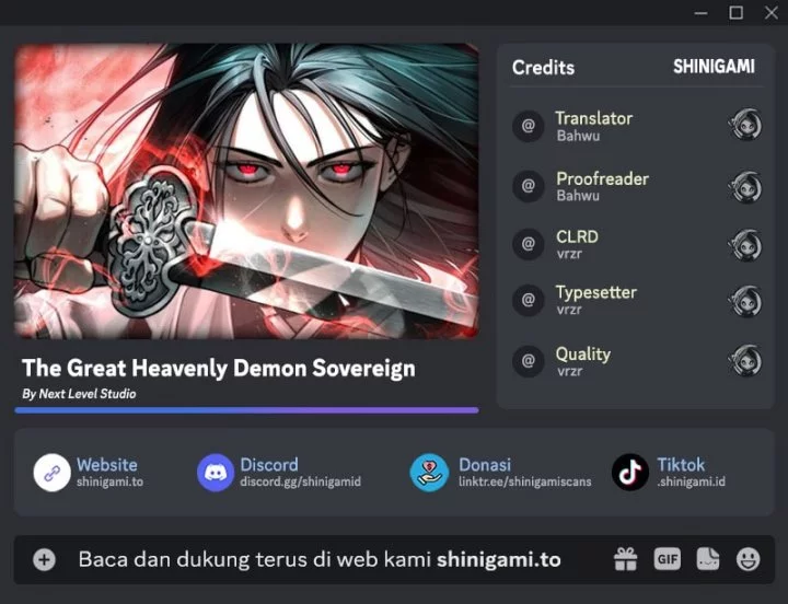 Baca Komik The Great Heavenly Demon Sovereign Chapter 19 Gambar 1