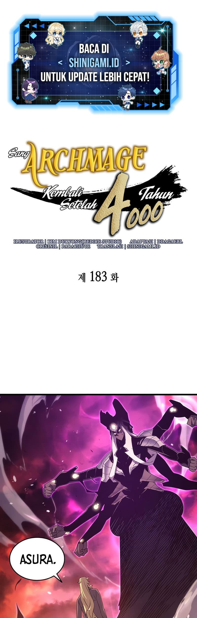 Baca Manhwa The Great Mage Returns After 4000 Years Chapter 183 Gambar 2