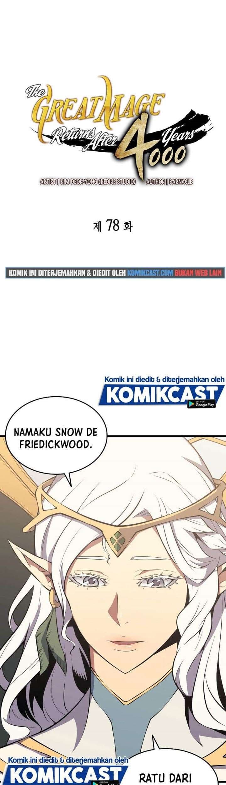 Komik The Great Mage Returns After 4000 Years - Chapter 78