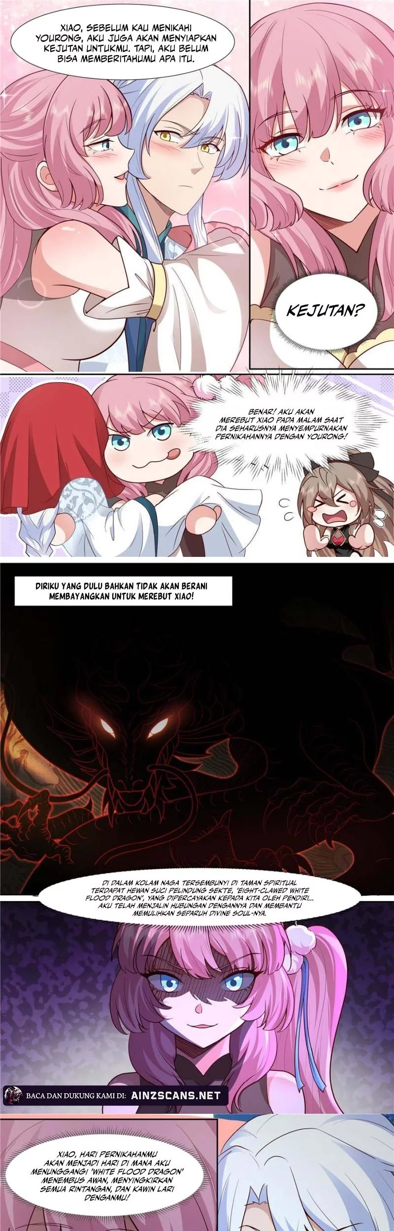 Baca Komik The Great Villain Senior Brother and All of His Yandere Junior Sisters Chapter 157 Gambar 1