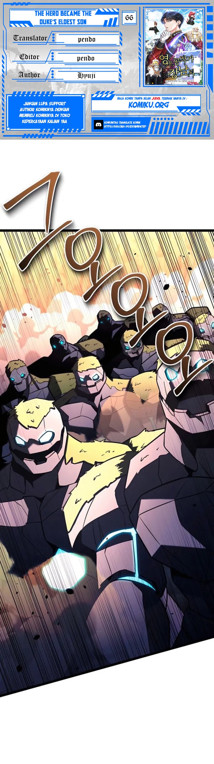 Komik The Hero Became The Duke’s Eldest Son - Chapter 66
