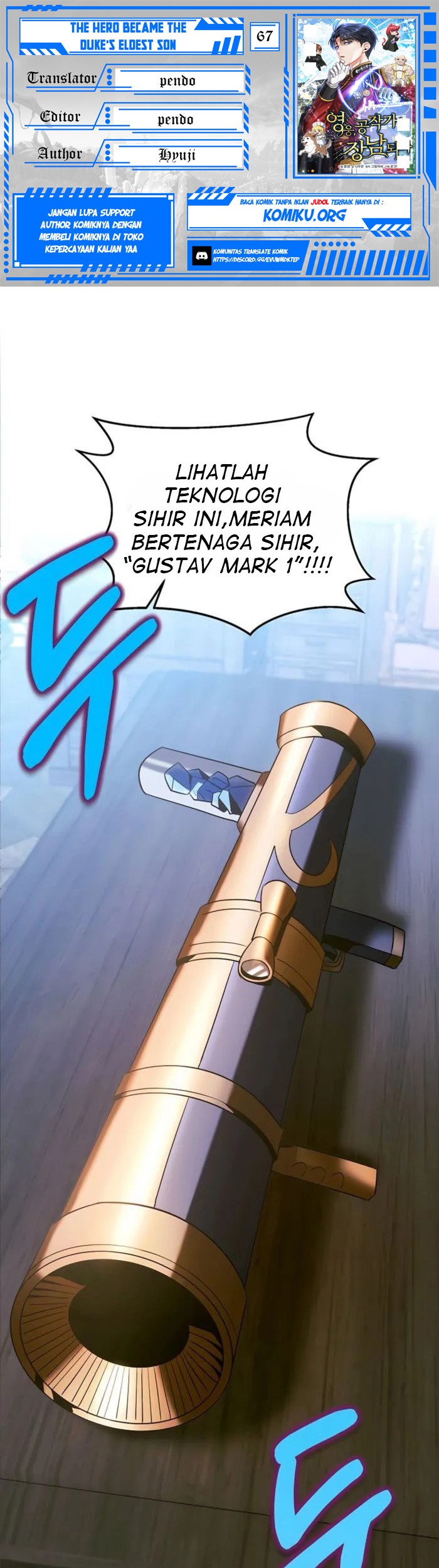 Komik The Hero Became The Duke’s Eldest Son - Chapter 67