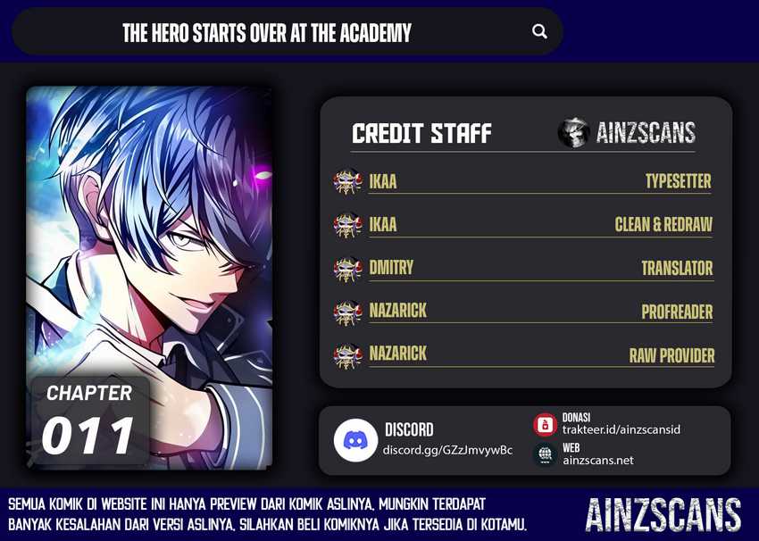 Komik The Hero Starts Over at the Academy - Chapter 11