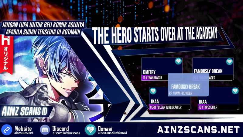 Komik The Hero Starts Over at the Academy - Chapter 16