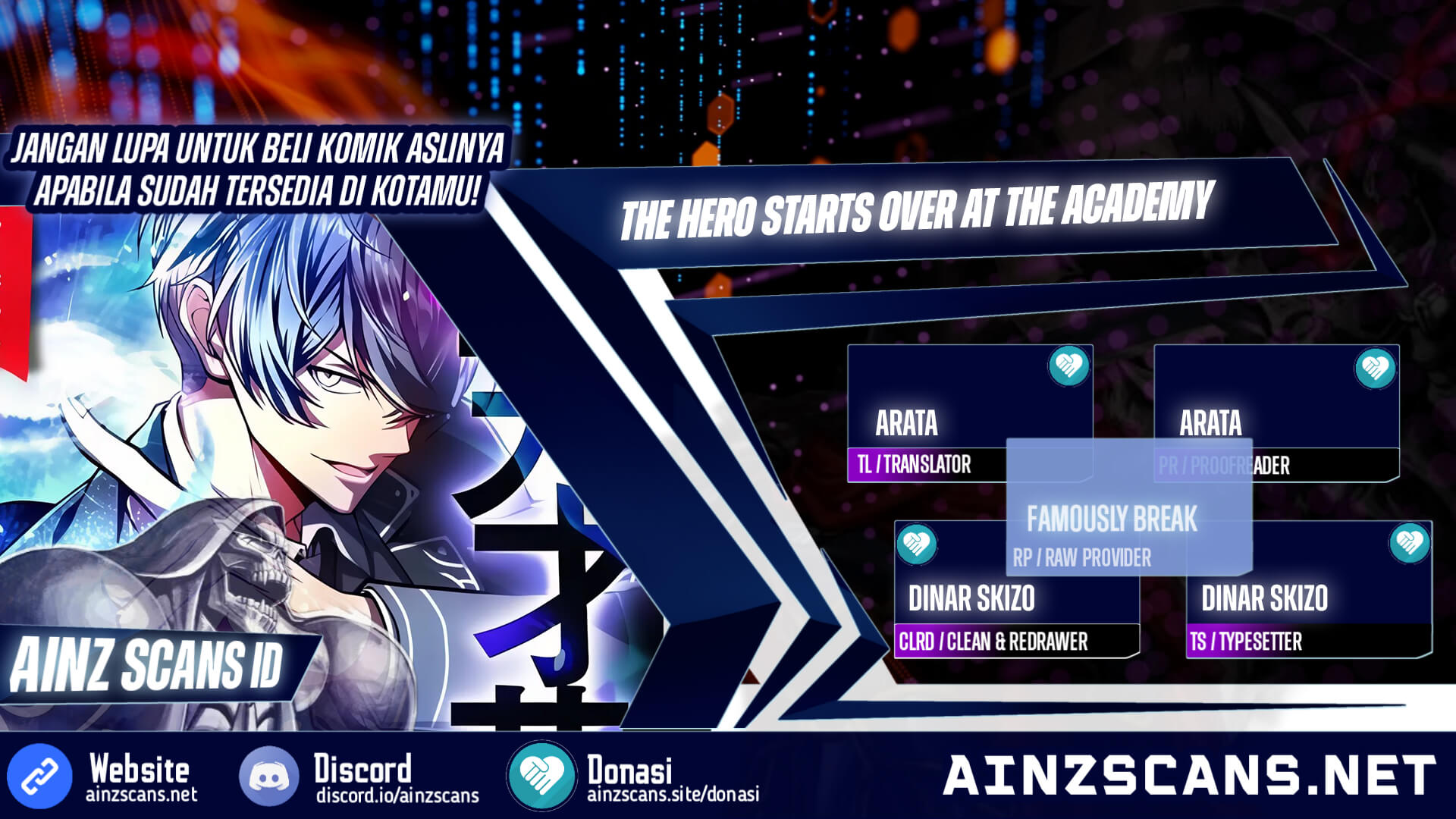 Komik The Hero Starts Over at the Academy - Chapter 2