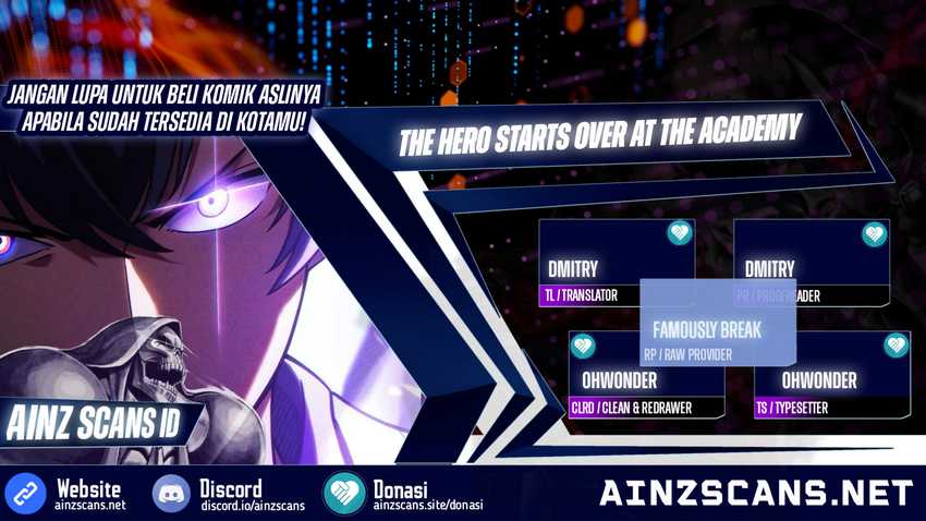 Komik The Hero Starts Over at the Academy - Chapter 6