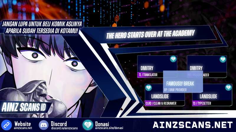 Komik The Hero Starts Over at the Academy - Chapter 7