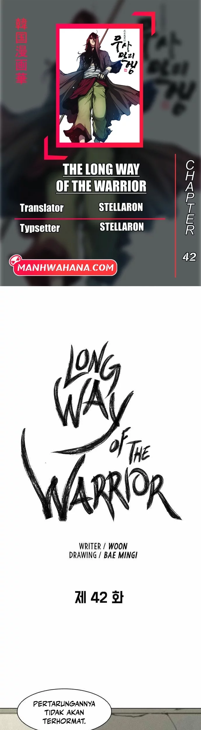 Komik The Long Way of the Warrior - Chapter 42