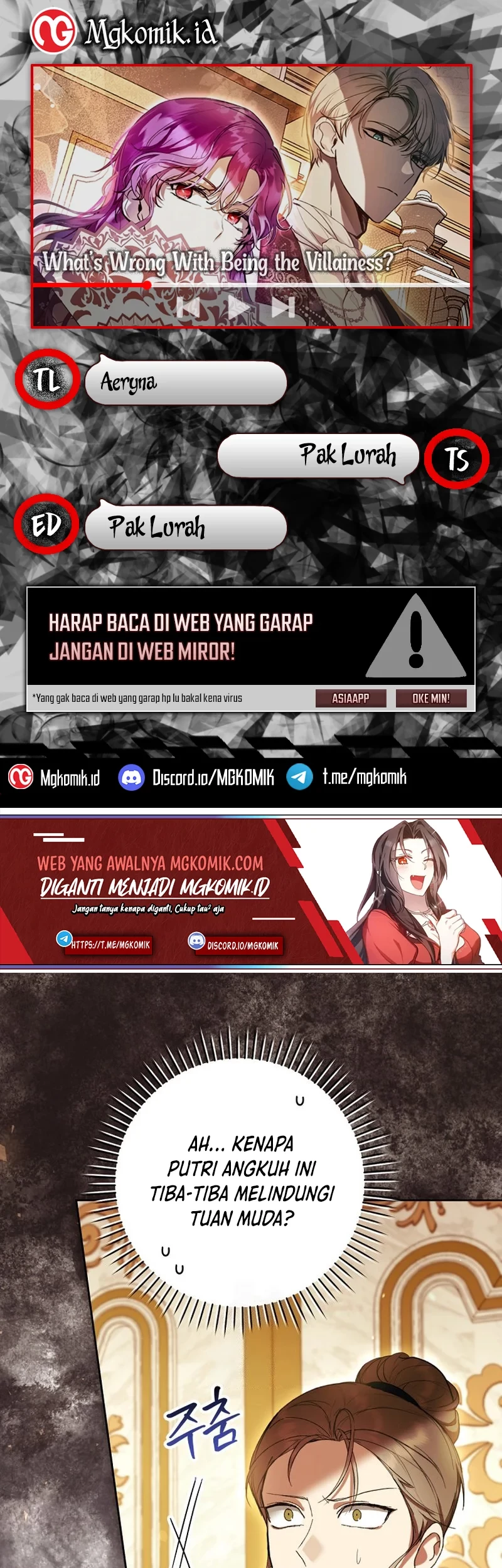 Komik The Perks of Being a Villainess - Chapter 61