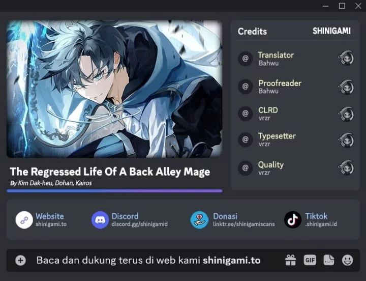 Baca Komik The Regressed Life Of A Back Alley Mage Chapter 13 Gambar 1