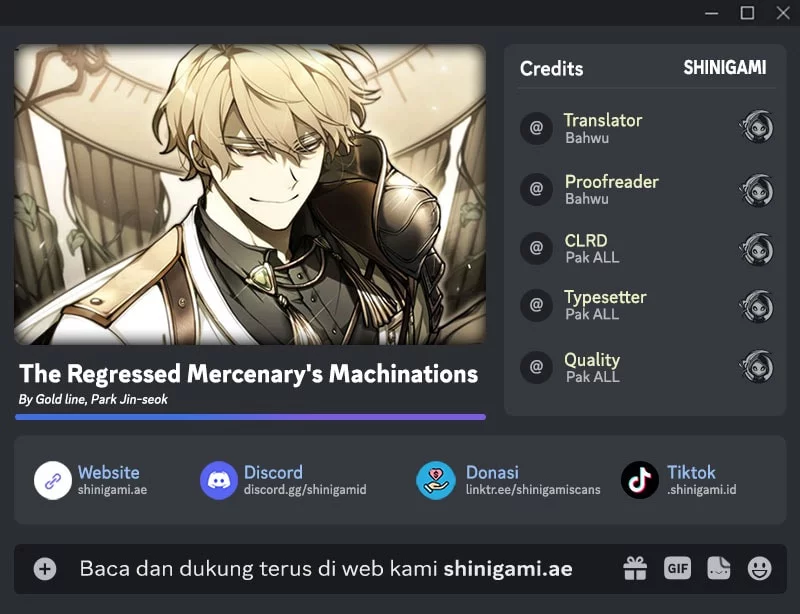 Baca Komik The Regressed Mercenary’s Machinations Chapter 57 Gambar 1